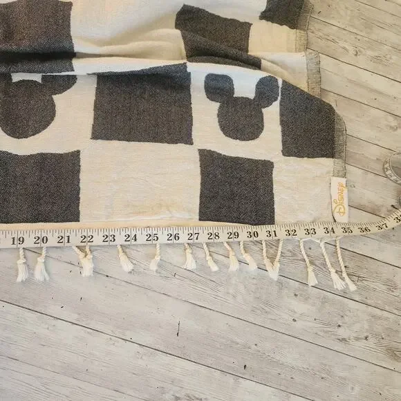 Sand Cloud Disney Mickey Checker Beach Throw Towel - Picture 6 of 6